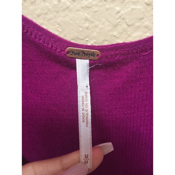 Free People 'Bondi' Knit Waffle Tank - Picture 6 of 7